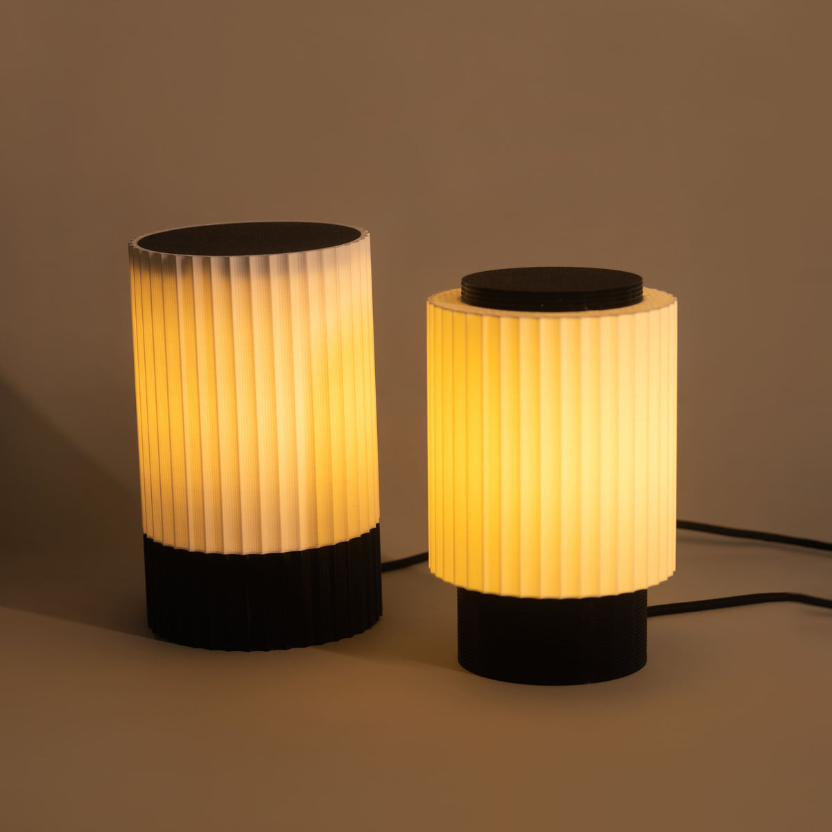 Combo Candeeiro, combo impresso em 3D da Éttore Decor, em detalhe