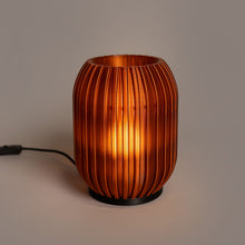 Luminária Colmeia Marrom