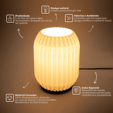 Luminária Colmeia Branca