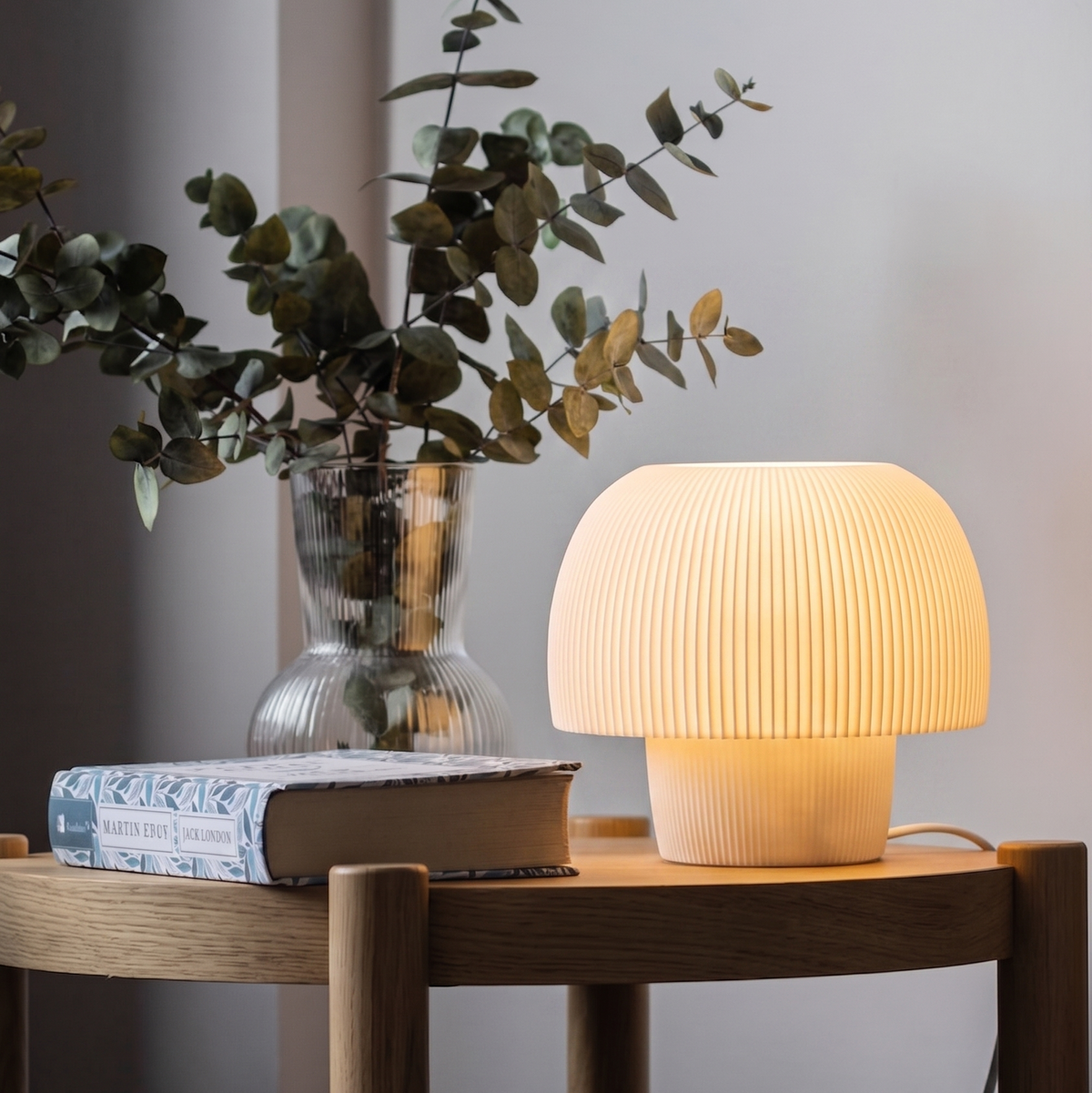 Luminária Cogumelo, luminária impressa em 3D da Éttore Decor