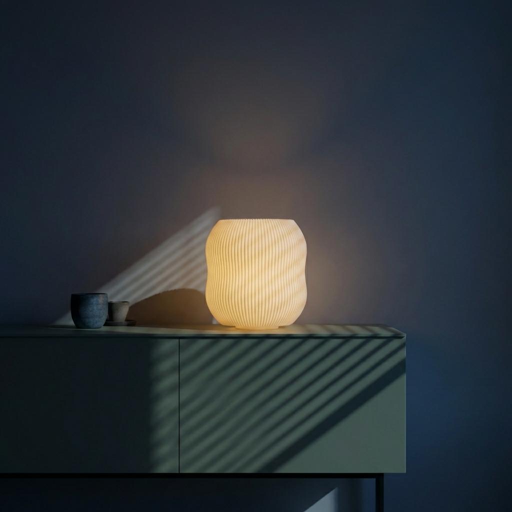 Luminária Boluda, luminária impressa em 3D da Éttore Decor