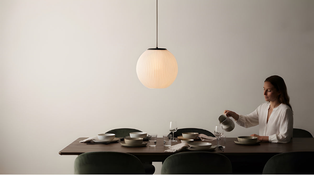 Jantar com a | luz certa.