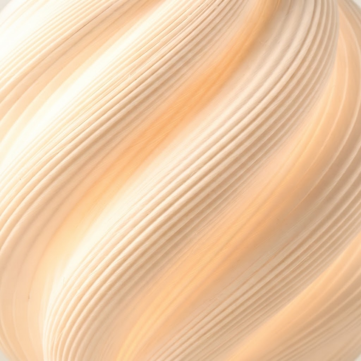 Pendente Fiora, pendente impresso em 3D da Éttore Decor, aceso, detalhe da textura